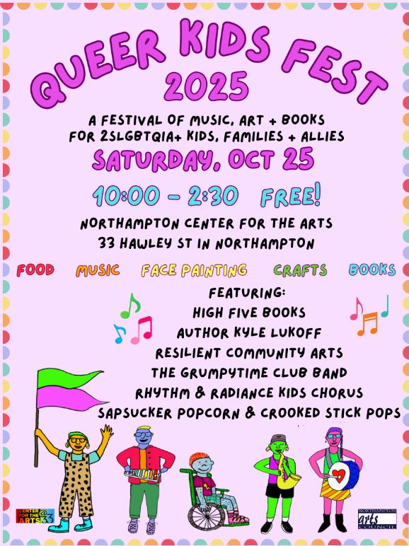 Colorful illustrations of people against a light purple background